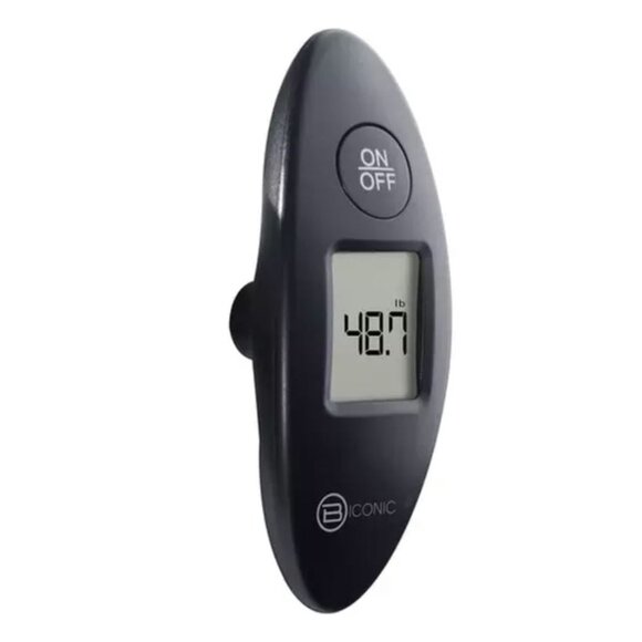 Biconic Digital Luggage Scale with sound indicator, up to 90 lbs, black - Picture 1 of 4